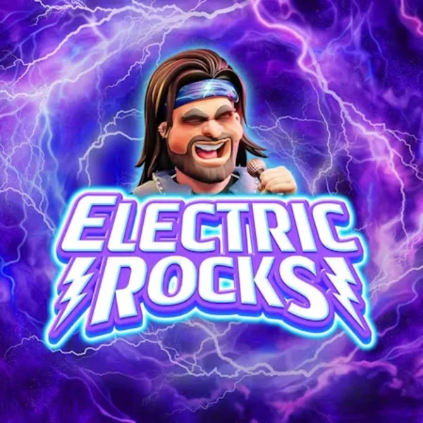 Slots logo of Electric Rocks from Inspired Gaming at Wolf Casino