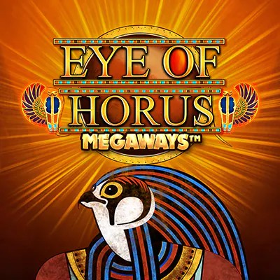 Try Eye of Horus Megaways slot by Blueprint Gaming on wolfscasino.fr – logo image