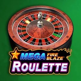 Mega Fire Blaze Roulette logo by Playtech Wolf Casino