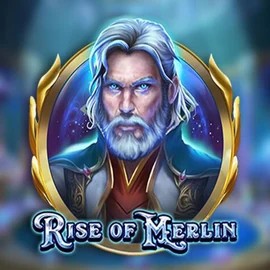 Rise of Merlin slot visual from Play'n GO available on wolfscasino.fr