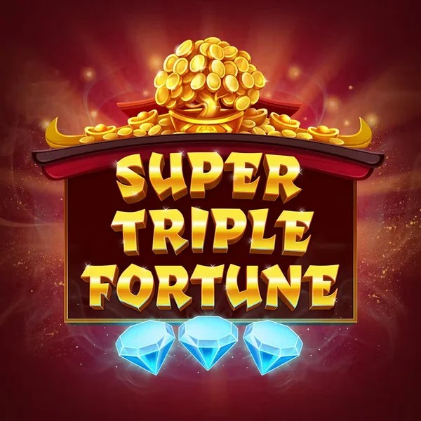 Super Triple Fortune logo by Greentube at Wolf Casino