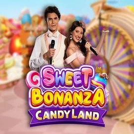 Sweet Bonanza Candy Land Live slot logo by Pragmatic Play at Wolf Casino